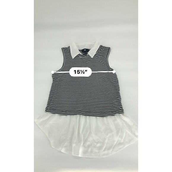 IZ Byer Striped Blouse Women’s Size S - Picture 4 of 4